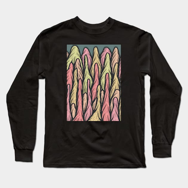 Colorful Stones Long Sleeve T-Shirt by milhad